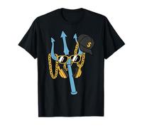 Trident mythologie du Dieu Grec Poséidon Roi de la mer T-Shirt