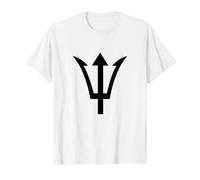 Trident Poséidon/Neptune Trident Grec Dieu T-Shirt Graphique avec Valeur