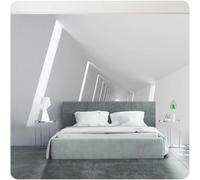 Tridimensionnel Géométrique Architecture Espace Extension Papier Peint 3D Installation Facile Intissé Tapisserie Bureau Salon Canapé Chambre Décoration Murale-250cm×170cm