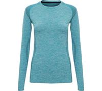 TriDri Femmes Seamless 3D Fit Multi Sport Performance Haut à Manches Longues RW6188 (XL) (Turquoise)