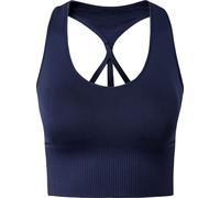 TriDri - Soutien-gorge de sport sans couture "Reveal" pour femmes RW6563 (S) (Bleu marine)