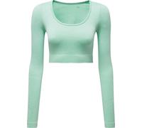 TriDri - Top court sans couture pour femme RW8386 (S) (Vert menthe)