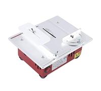 TRIEBAN Mini scie circulaire de table, 96 W, modèle DIY, pour le travail du bois, petite scie circulaire de table, 9200 tr/min, petite machine à découper Diy Model Mini scie à chaîne