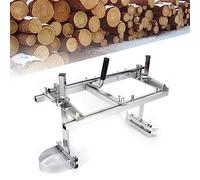 TRIEBAN Scierie mobile, portable 24 pouces planching fraisage aluminium tronçonneuse moulin épaisseur réglable pour la plupart des modèles de tronçonneuses