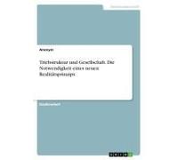 Triebstruktur Und Gesellschaft. Die Notwendigkeit Eines Neuen Realitätsprinzips