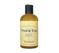 Tried & True Huile danoise, 237 ml - Huile de lin polymérisée pour finition et scellage du bois, idéale pour les meubles, les blocs de boucher, les saladiers, etc. Finition bois de qualité alimentaire