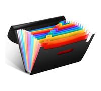 Trieur 12 Compartiments A4 Chemise Papier Classeur Rangement Administratif Document Porte Dossier Bureau