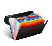 Trieur 12 Compartiments A4 Chemise Papier Classeur Rangement Administratif Document Porte Dossier Bureau @fmk