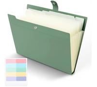 Trieur 12 Compartiments A4,Csseur A4 Extensible Rangement Papier Administratif Accordéon Organiseur de Dossiers ve DOSSIER SUSPENDU