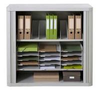 Paperflow Trieur 9 cases fixes pour classeurs à levier Gris