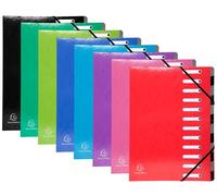 Exacompta Trieur Harmonika extensible Iderama 12 positions Couleurs assorties