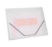 Trieur à Documents 12 Compartiments A4 Organisateur Rangement Papier Extensible Étanche Classeur Pochettes en Accordéon Stockage Multicouche Trieur à Soufflets Organisation de Fichiers Transparent