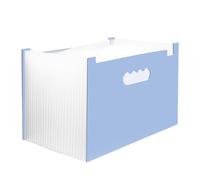 Trieur à Soufflets Classeur Accordian Organisateur de dossiers Extensibles 25 Pochettes A4 Chemise Papier Administratif Organiseur de Fichier Accordéon Extensible (Version Horizontale)