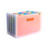 Trieur à Soufflets Classeur Accordian Organisateur de dossiers Extensibles 25 Pochettes A4 Chemise Papier Administratif Organiseur de Fichier Accordéon Extensible (Version Horizontale)