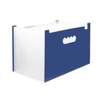 Trieur à Soufflets Classeur Accordian Organisateur de dossiers Extensibles 25 Pochettes A4 Chemise Papier Administratif Organiseur de Fichier Accordéon Extensible (Version Horizontale)