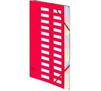 Trieur carte à fenêtres 24 divisions rouge - Rouge - Extendos G
