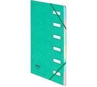 Trieur carte à fenêtres 6 divisions vert - Vert - Extendos G