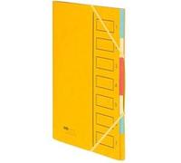 Trieur carte Eco 7 divisions jaune - Jaune - Emey G