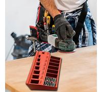 Trieur de boulons M3, plateau de tri de longueur de boulons/vis avec 7 fentes de mesure, plateau de tri de vis M3 pour une organisation de précision, boîte de matériel de pêche, petites pièces, vis