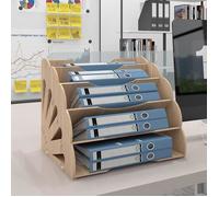 Trieur de Courrier,Organisateur de Dossiers de Bureau en Forme d'Éventail,Étagère de Stockage A4 Papiers,Support de Rangement