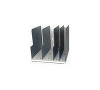 Trieur de documents modulotop vertical 5 compartiments gris polystyrène (30 x 28,8 x 25,5 cm)