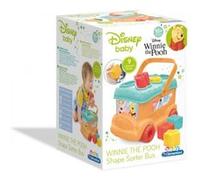Clementoni - 17282 - Soft Clemmy - Le Bus des Formes de Winnie, bébé 10 Mois