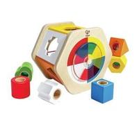 Trieur de formes et couleurs en bois Rouge G