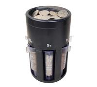 Trieur de pièces de monnaie | Petit outil de tri 5 en 1 - Machine de tri de pièces | Pour propriétaires d'entreprise, caissiers, collecteurs de fonds, parents, enseignants, collectionneurs, magasin de