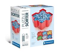 Trieur de puzzle clementoni 37040 - 6 bacs de rangement