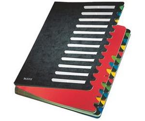 Trieur Deskorganizer Color, A4, 1-24/A-Z, bleu