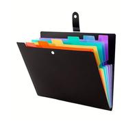 Trieur Document Dossiers en plastique A4 dossier accordéon fichier multicouche accordéon classeur organisateur de papier