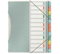 Trieur - Esselte - Colour'Breeze - PP - A4 - Couleurs vives naturelles