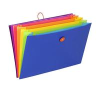 Trieur extensible 6 compartiments Viquel Happy Fluo
