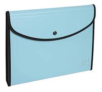 Trieur folio - EXACOMPTA - Réf. 56660E - 6 pochettes zippées - Compartiment renforcé - Léger et résistant