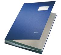 Trieur Leitz 57000035 polypropylène bleu format A4 24 compartiments 240x340x28mm pour classement bureau