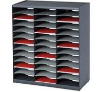 Trieur monobloc 36 cases anthracite / gris Gris G