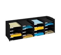 Trieur multicases largeur 90 cm noir