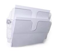 Trieur mural magnétique 2 cases Durable Flexiplus A4 - Incolore