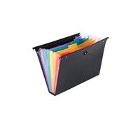 Trieur suspendable Rainbow Class Polypropylène Noir