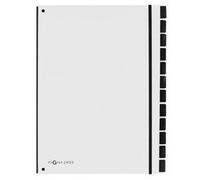 Trieur Trend, A4, 12 compartiments, blanc