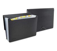 Trieur - Valisette - 13 Compartiments - Noir - Format A4 - Rapesco