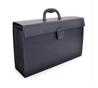 Trieur - Valisette - Classement - 19 compartiments - Noir - Format A4+ - Rapesco