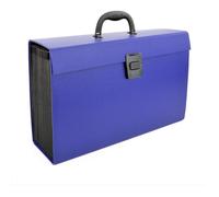 Trieur valisette - RAPESCO - A4 - 19 compartiments - Bleu - Structure rigide