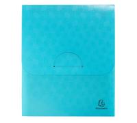 Trieur valisette vertical 6 compatiments PP recyclé Pop'N Co - Cyan