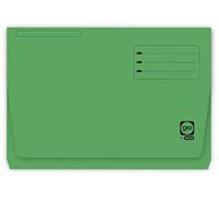 Trieurs Carte empilable Gio Folio Pocket Vert avec étui et rabat, 25 Archet, 230 gr.)