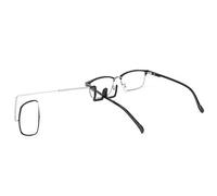 trieye cycling glasses with mirror,Rétroviseur de vélo pour lunettes, ABS vélo équitation miroir réglable à 360 degrés lunettes de durables rétroviseur lunettes de vélo