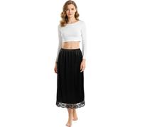 TRIFOLIUM Soutien-Jupon Anti-Accroche à Lacets - Ceinture Élastique et Galbe Silhouette