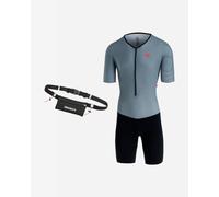Trifonction Finisseur Core Fever + Ceinture porte-dossard Finisseur Pro Pouch orange noir - L