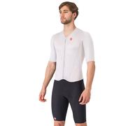 Castelli Combinaison trifonction Free Sanremo 3 TopSpeed 3 Homme manches courtes Blanc/Noir