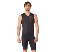 Trifonction Castelli Free San Remo 3 Rosso Corsa sans manches noir - XXL